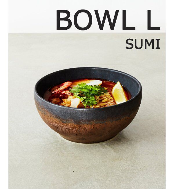 journal standard Furniture「【SAKUZAN/サクザン】作山窯&times;JSF 別注 ボウル Lサイズ SUMI」|食器・キッチングッズ|