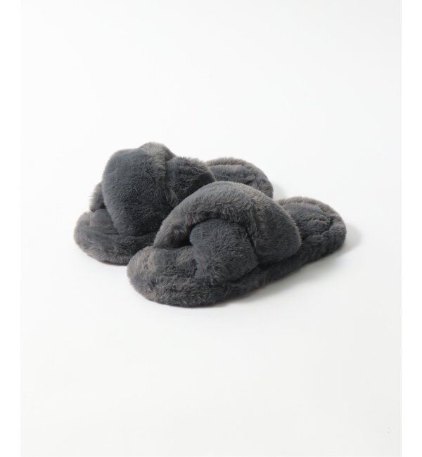 journal standard Furniture「SLIPPER FUR　フェイクファー スリッパ　ルームシューズ」|ルームシューズ|