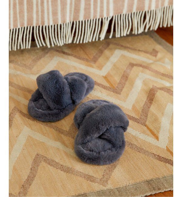 journal standard Furniture「SLIPPER FUR　フェイクファー スリッパ　ルームシューズ」|ルームシューズ|