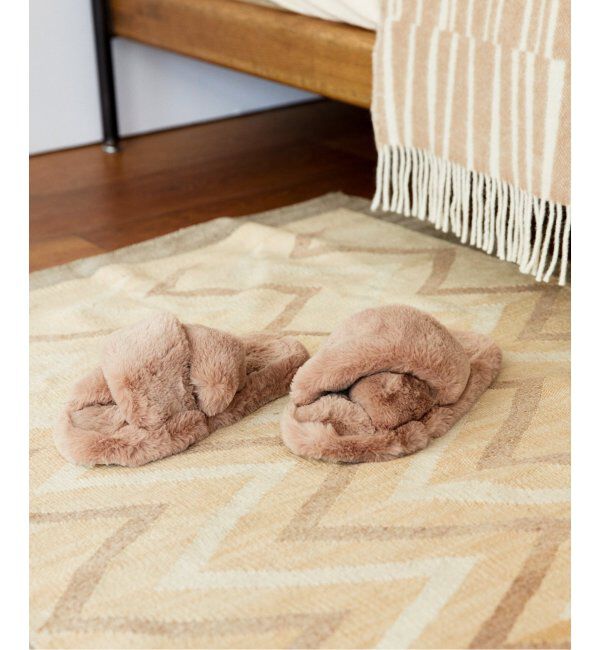 journal standard Furniture「SLIPPER FUR　フェイクファー スリッパ　ルームシューズ」|ルームシューズ|