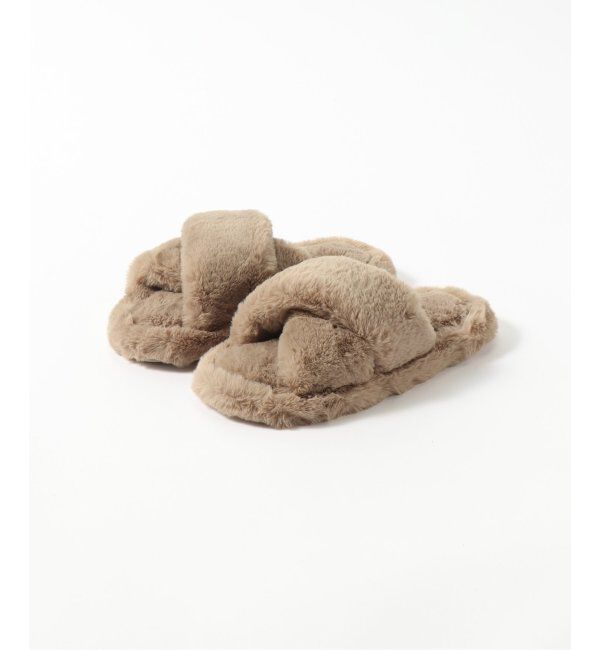 journal standard Furniture「SLIPPER FUR　フェイクファー スリッパ　ルームシューズ」|ルームシューズ|