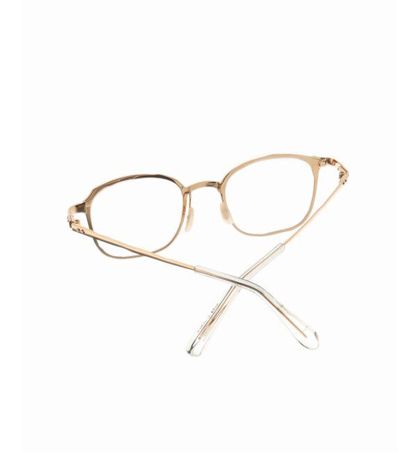 EYETHINK「【MASAHIRO MARUYAMA/マサヒロマルヤマ】 MM-0014 N0o.1 Gold Optical」|メガネ|