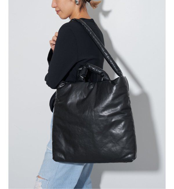 Plage「【KASSL EDITIONS/カッスルエディションズ】PILLOW MEDIUM OIL バッグ」|その他|ブラック