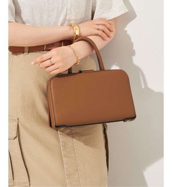 Plage「PUNTI./プンティ 別注 PORTRAIT HAND バッグ」|その他|キャメル