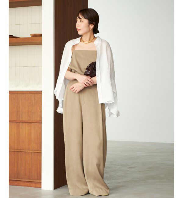 Plage「《追加》fibril linen 混 キャミソール」|キャミソール|