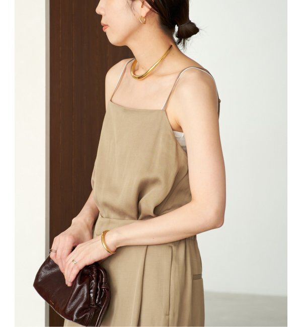 Plage「《追加》fibril linen 混 キャミソール」|キャミソール|