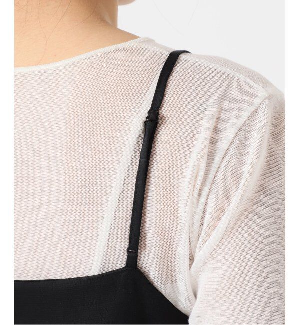 Plage「《追加》fibril linen 混 キャミソール」|キャミソール|