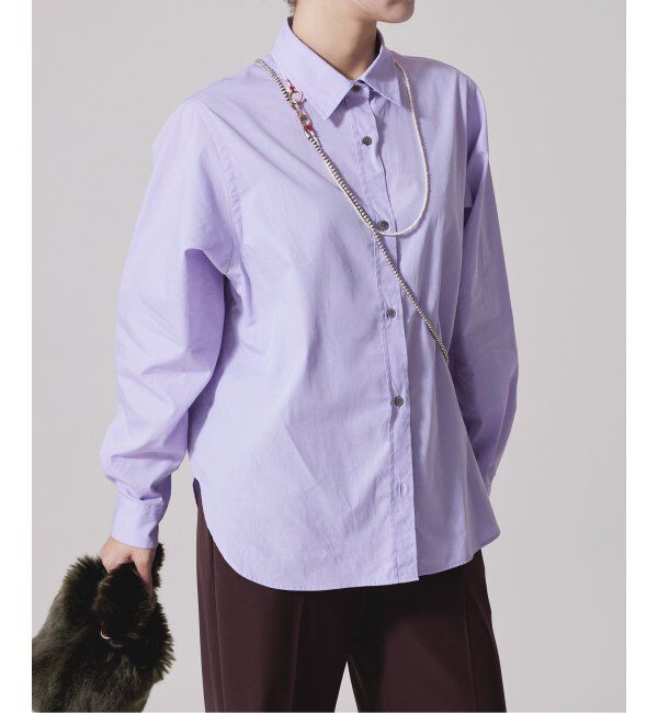 IENA LA BOUCLE「IENA LA BOUCLE レギュラーカラーシャツ」|シャツ・ブラウス|