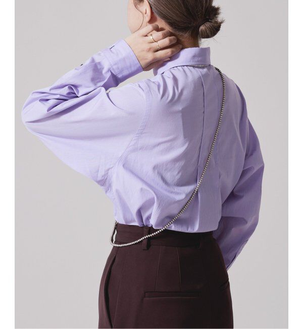 IENA LA BOUCLE「IENA LA BOUCLE レギュラーカラーシャツ」|シャツ・ブラウス|