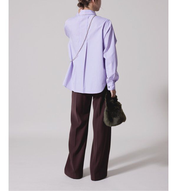 IENA LA BOUCLE「IENA LA BOUCLE レギュラーカラーシャツ」|シャツ・ブラウス|