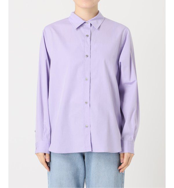 IENA LA BOUCLE「IENA LA BOUCLE レギュラーカラーシャツ」|シャツ・ブラウス|