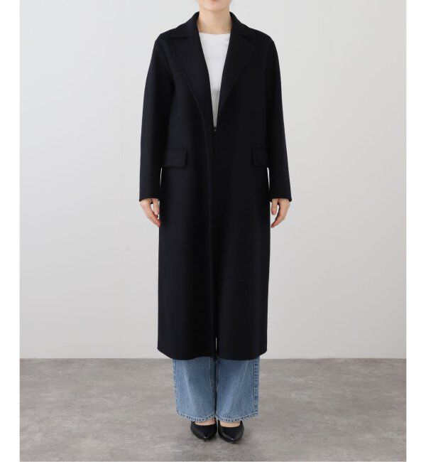 IENA「MACKINTOSH/マッキントッシュ BALERNO チェスターコート」|チェスターコート|ネイビー