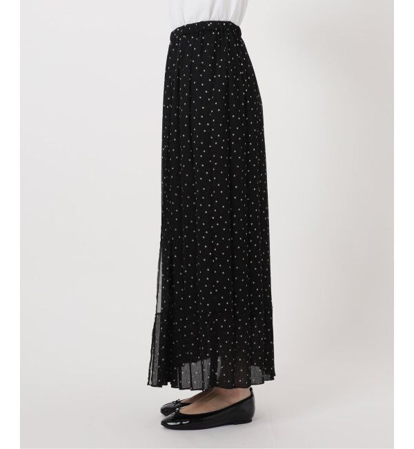 IENA「L'UNE/リュンヌ ドットスカート」|スカート|