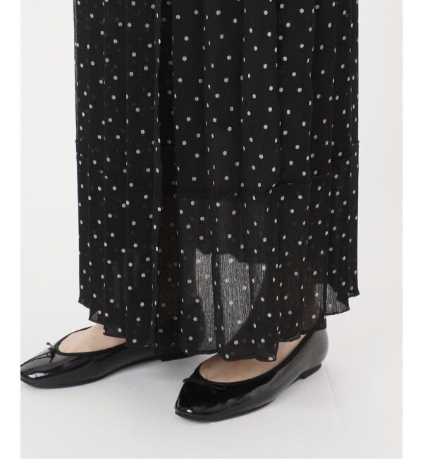 IENA「L'UNE/リュンヌ ドットスカート」|スカート|