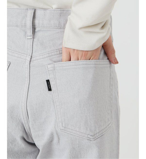 SLOBE IENA「《一部店舗・WEB限定カラーあり/追加5》LE DENIM ストレートパンツ」|デニム|