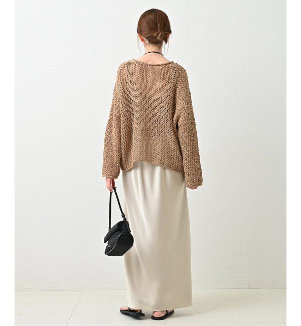 SLOBE IENA「LOGAN/ローガン SLOBE別注 メッシュプルオーバー LG-25SS09」|ニット・セーター|