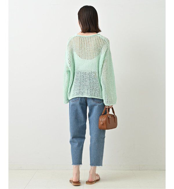 SLOBE IENA「LOGAN/ローガン SLOBE別注 メッシュプルオーバー LG-25SS09」|ニット・セーター|