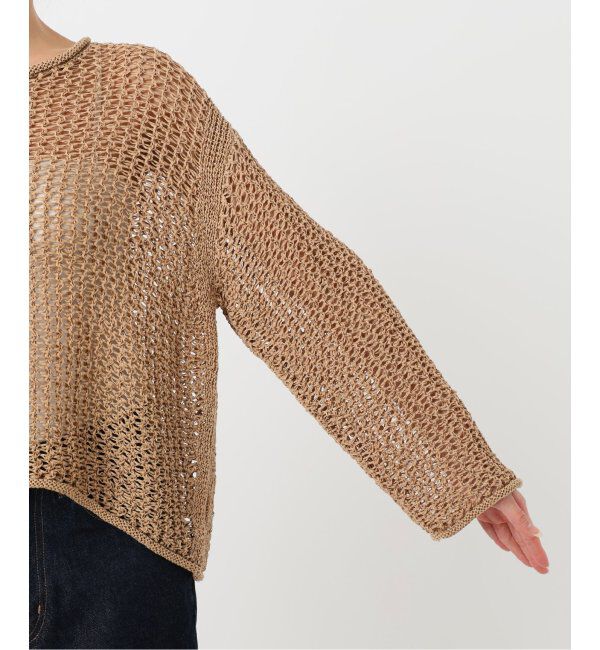 SLOBE IENA「LOGAN/ローガン SLOBE別注 メッシュプルオーバー LG-25SS09」|ニット・セーター|