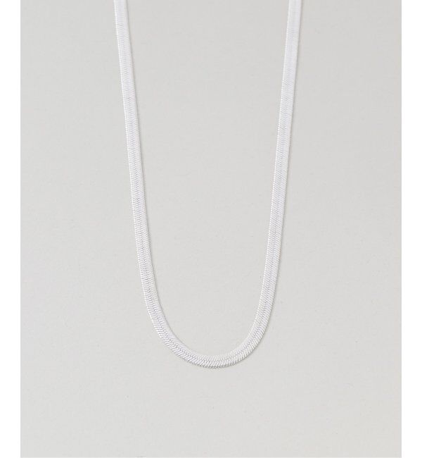 VERMEIL par iena「《追加》LUV AJ ラヴエージェイ THE CLASSIQUE HERRINBONE CHAIN」|ネックレス|