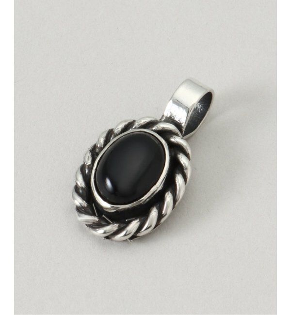 IENA「ERICKA NICOLAS BEGAY/エリッカ ニコラス ビゲイ Head mini ペンダントトップ TP-1」|その他|ブラック