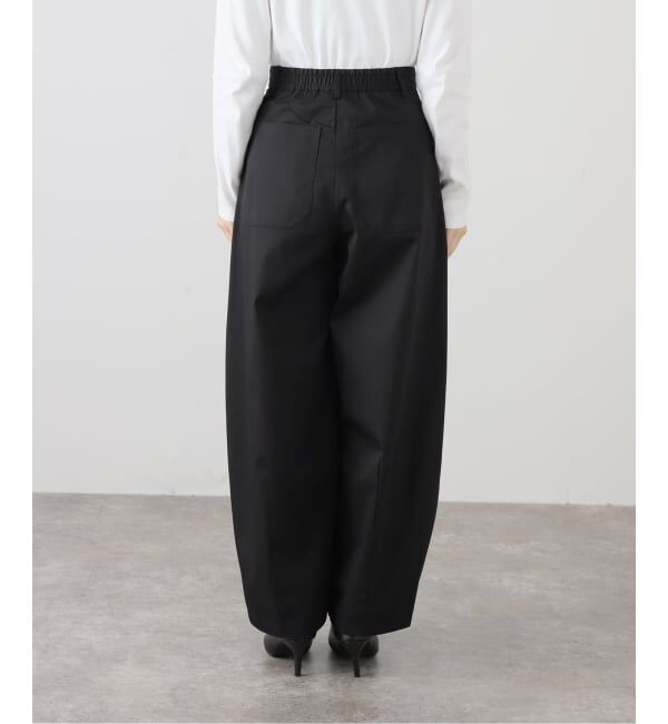 SLOBE IENA「《接触冷感/WEB限定/追加予約》ライトチノタックカーブトラウザー」|チノ|