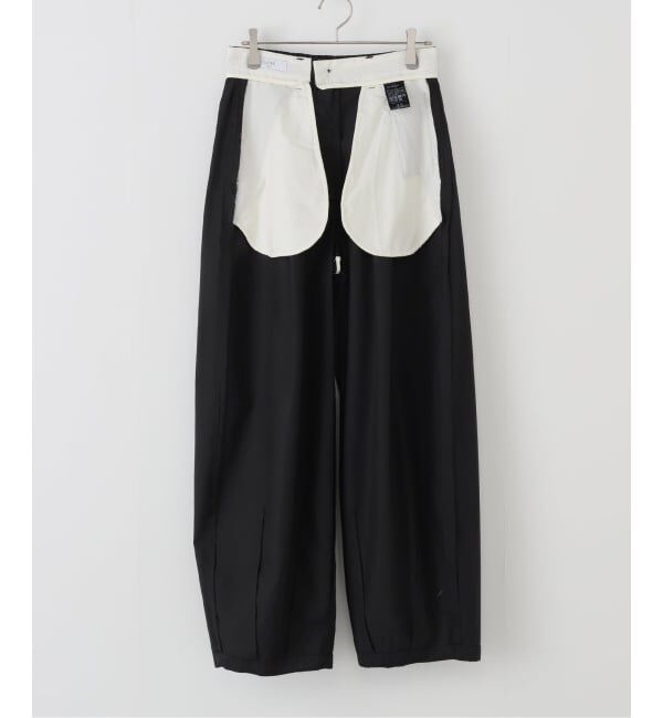 SLOBE IENA「《接触冷感/WEB限定/追加予約》ライトチノタックカーブトラウザー」|チノ|