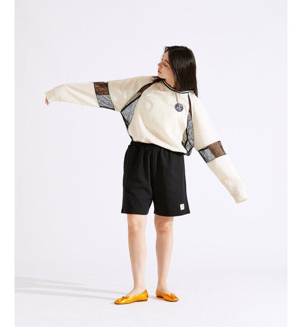 Paris Saint-Germain「【Paris Saint-Germain / パリ・サン＝ジェルマン】SATINxLACE GAME TOPS」|Tシャツ・カットソー|