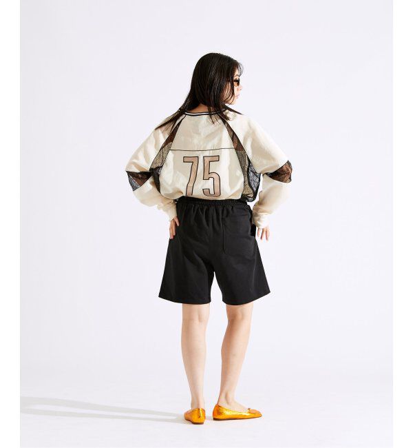 Paris Saint-Germain「【Paris Saint-Germain / パリ・サン＝ジェルマン】SATINxLACE GAME TOPS」|Tシャツ・カットソー|