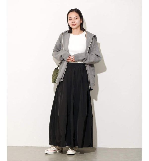 JOURNAL STANDARD「《追加2》ダブルニットフーディ」|カーディガン|