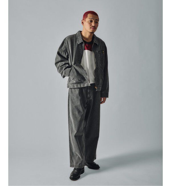 J.S.Homestead「J.S.Homestead / Stead ピグメントキャンバス ジップジャケット」|その他|