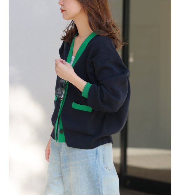 JOURNAL STANDARD relume「ダブルニットコントラストカーディガン」|カーディガン|