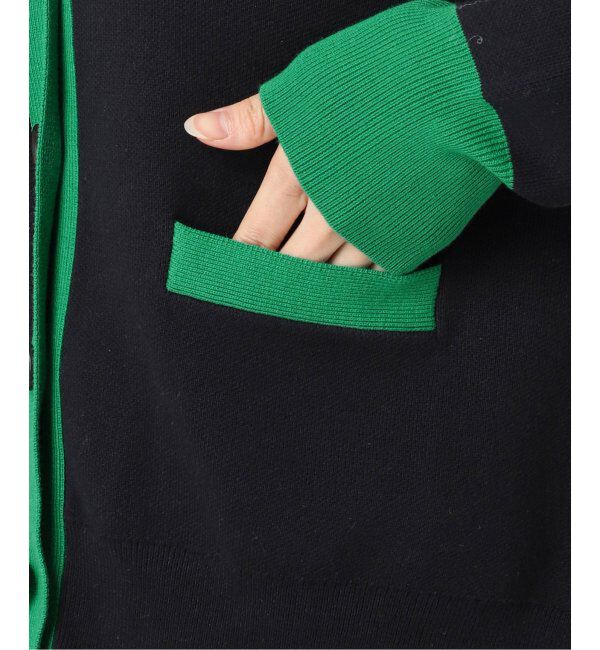 JOURNAL STANDARD relume「ダブルニットコントラストカーディガン」|カーディガン|