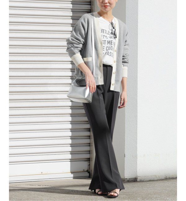 JOURNAL STANDARD relume「ダブルニットコントラストカーディガン」|カーディガン|