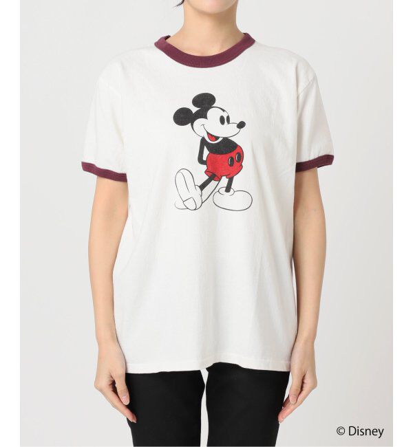 JOURNAL STANDARD「MICKEY / リンガーTシャツ」|Tシャツ・カットソー|