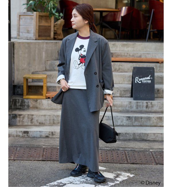 JOURNAL STANDARD「MICKEY / リンガーTシャツ」|Tシャツ・カットソー|