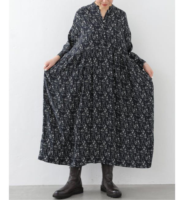 journal standard luxe「《予約》フラワー ampleプルワンピース」|ワンピース|