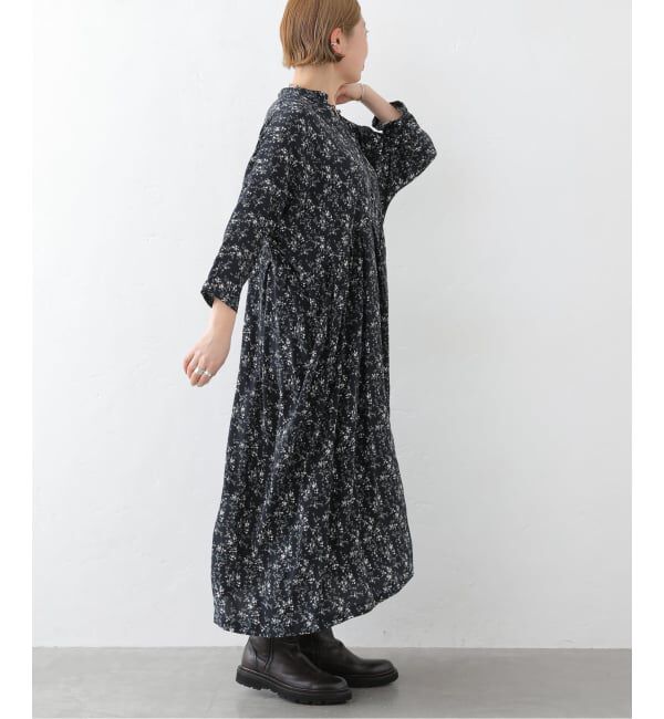 journal standard luxe「《予約》フラワー ampleプルワンピース」|ワンピース|