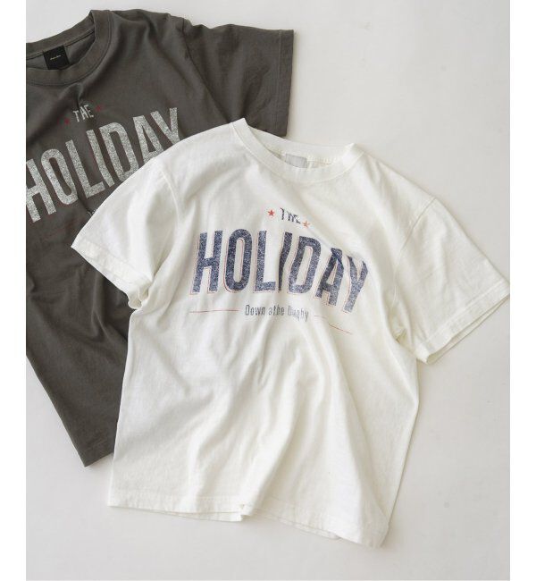 Spick and Span「THE HOLIDAY Tシャツ」|Tシャツ・カットソー|ホワイト