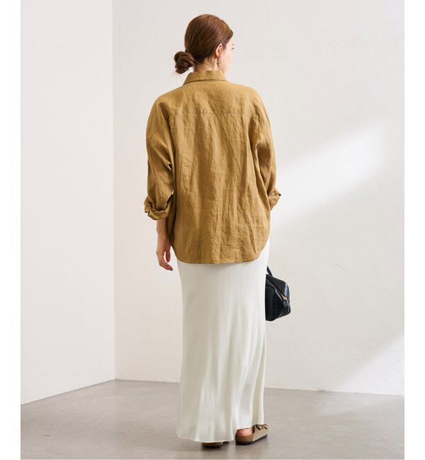 FRAMeWORK「≪追加≫キュプラバイアスサテンロングスカート」|スカート|