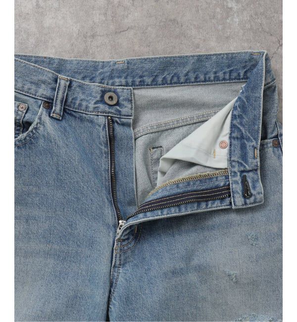 FRAMeWORK「JOHNBULL/ジョンブル Hwデニムワイドストレートパンツ」|デニム|