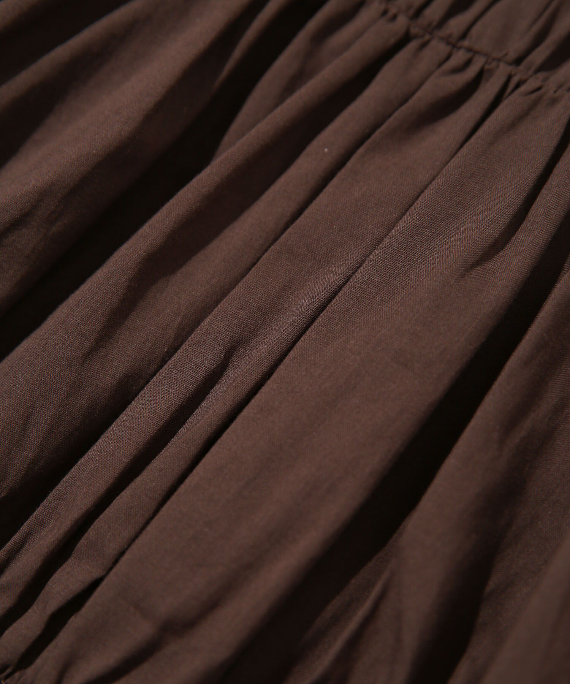 nano･universe「ティアードギャザースカート」|スカート|