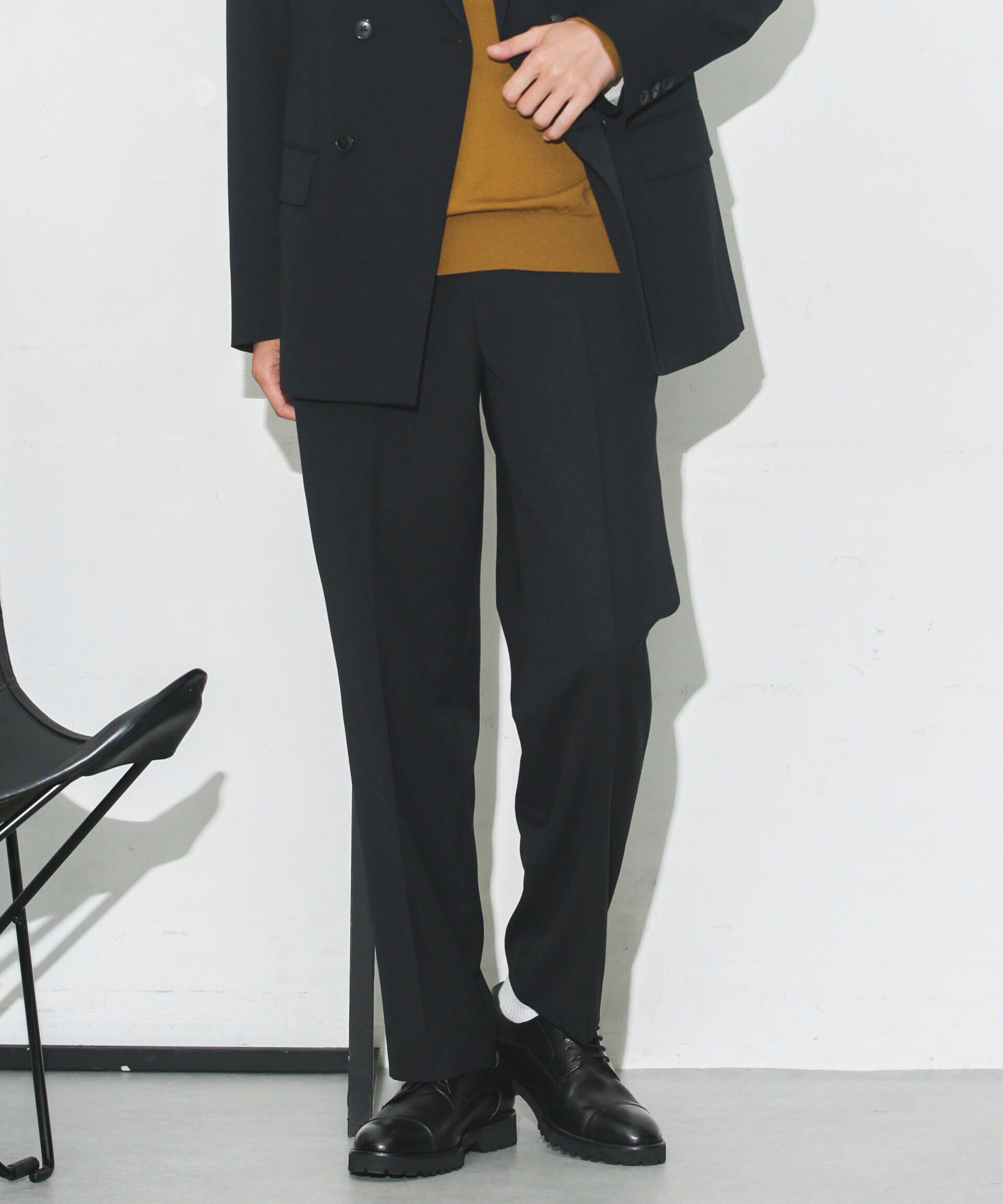 nano･universe「｢ESSENTIAL LINE｣TWソリッドトラウザー」|スーツ|