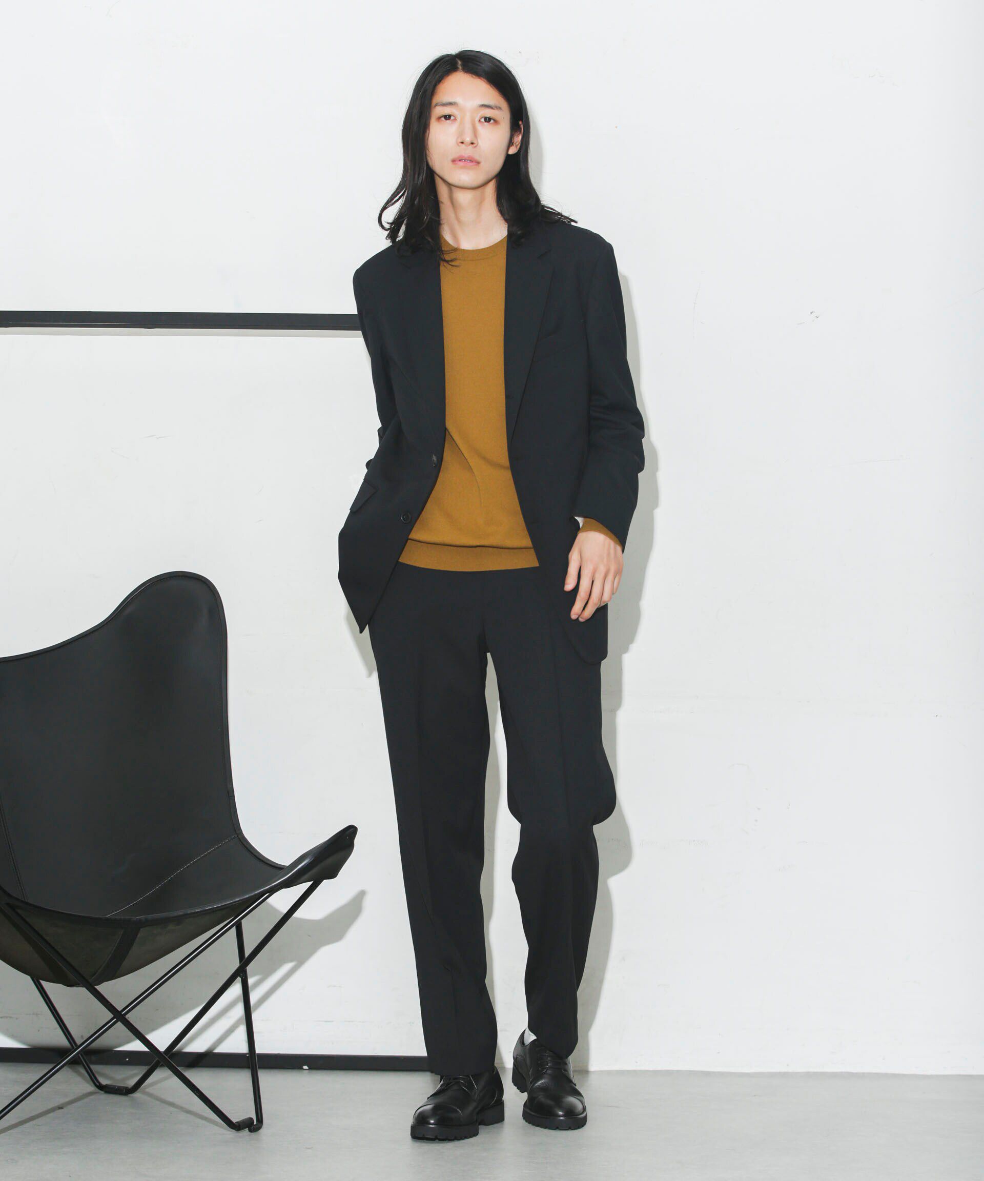 nano･universe「｢ESSENTIAL LINE｣TWソリッドトラウザー」|スーツ|