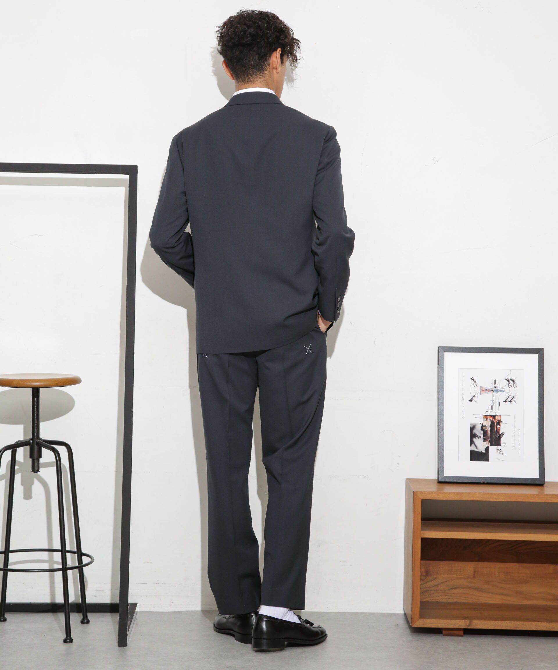 nano･universe「｢ESSENTIAL LINE｣TWソリッドトラウザー」|スーツ|