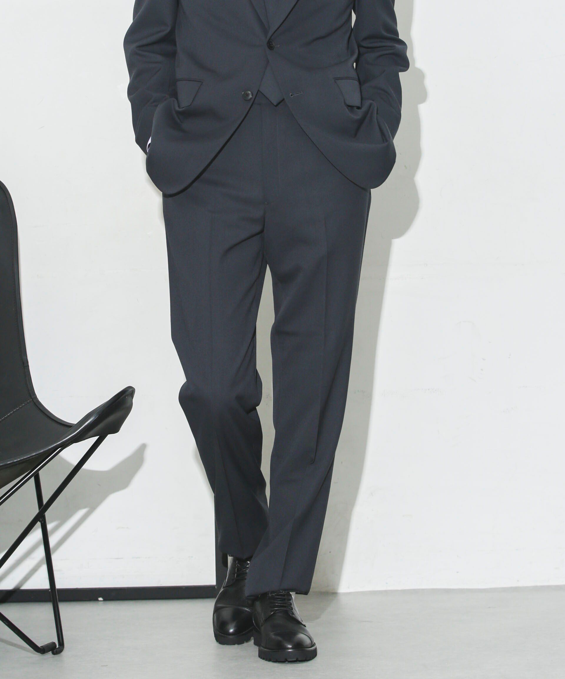 nano･universe「｢ESSENTIAL LINE｣TWソリッドトラウザー」|スーツ|