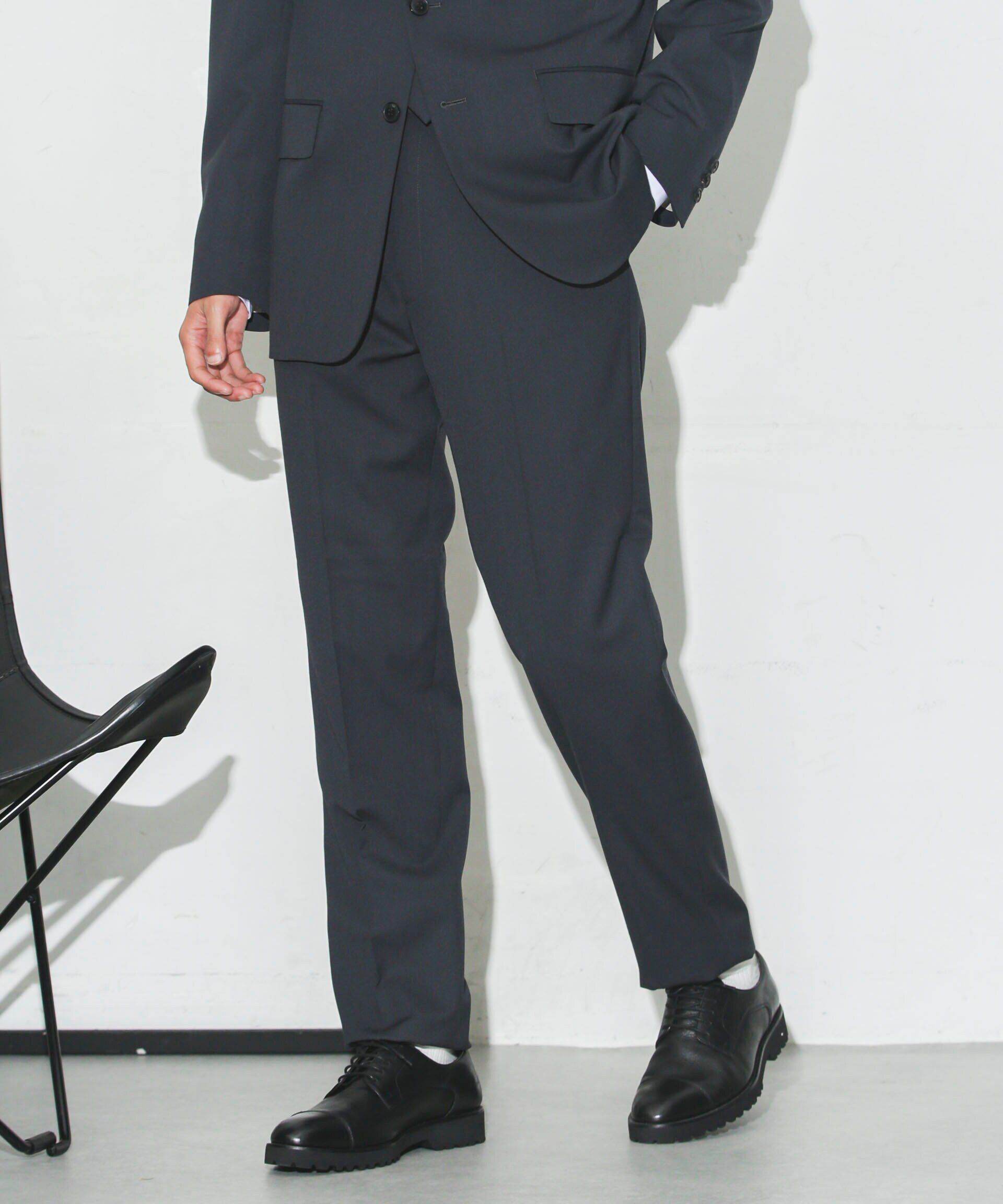 nano･universe「｢ESSENTIAL LINE｣TWソリッドトラウザー」|スーツ|