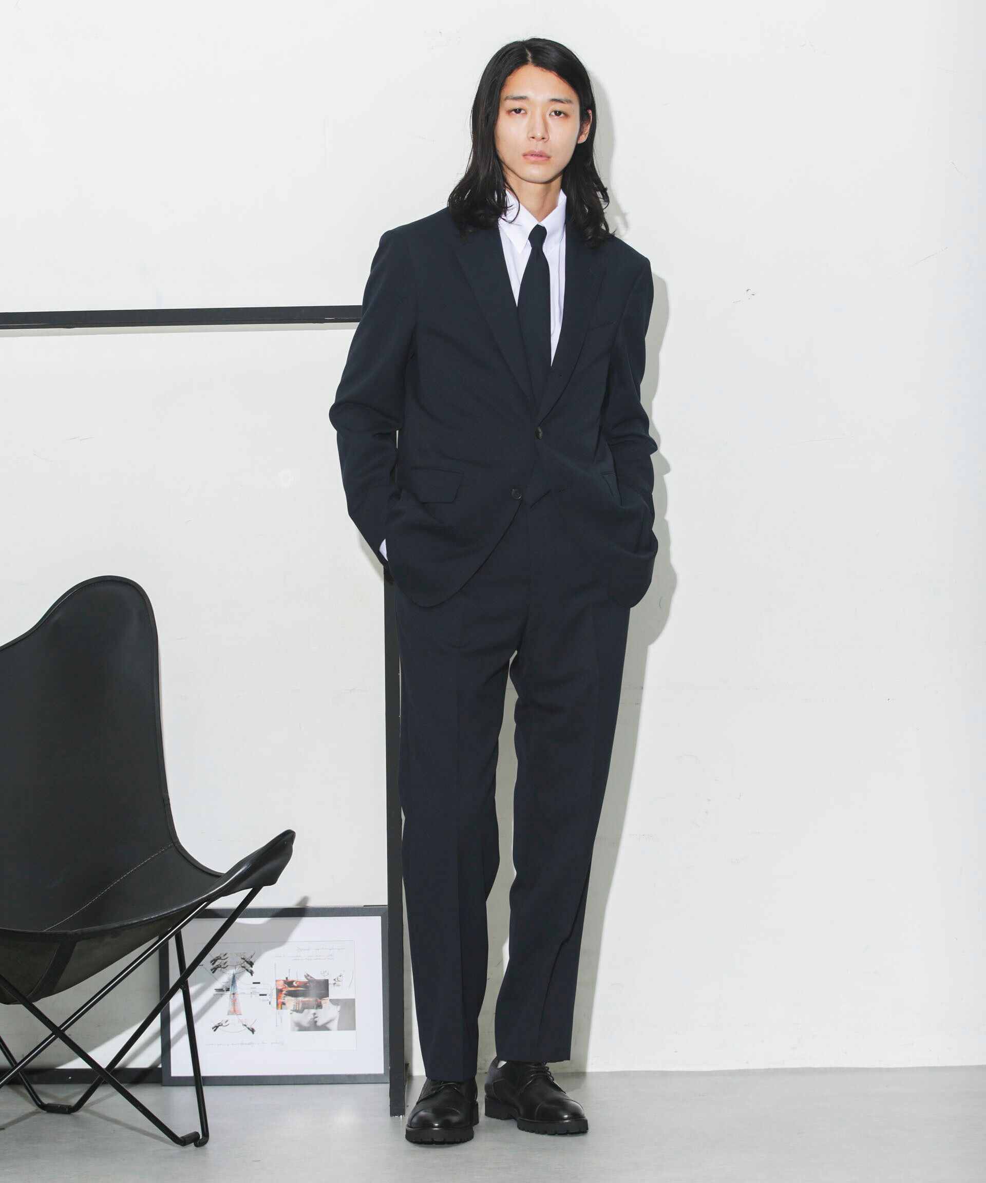 nano･universe「｢ESSENTIAL LINE｣TWソリッドトラウザー」|スーツ|