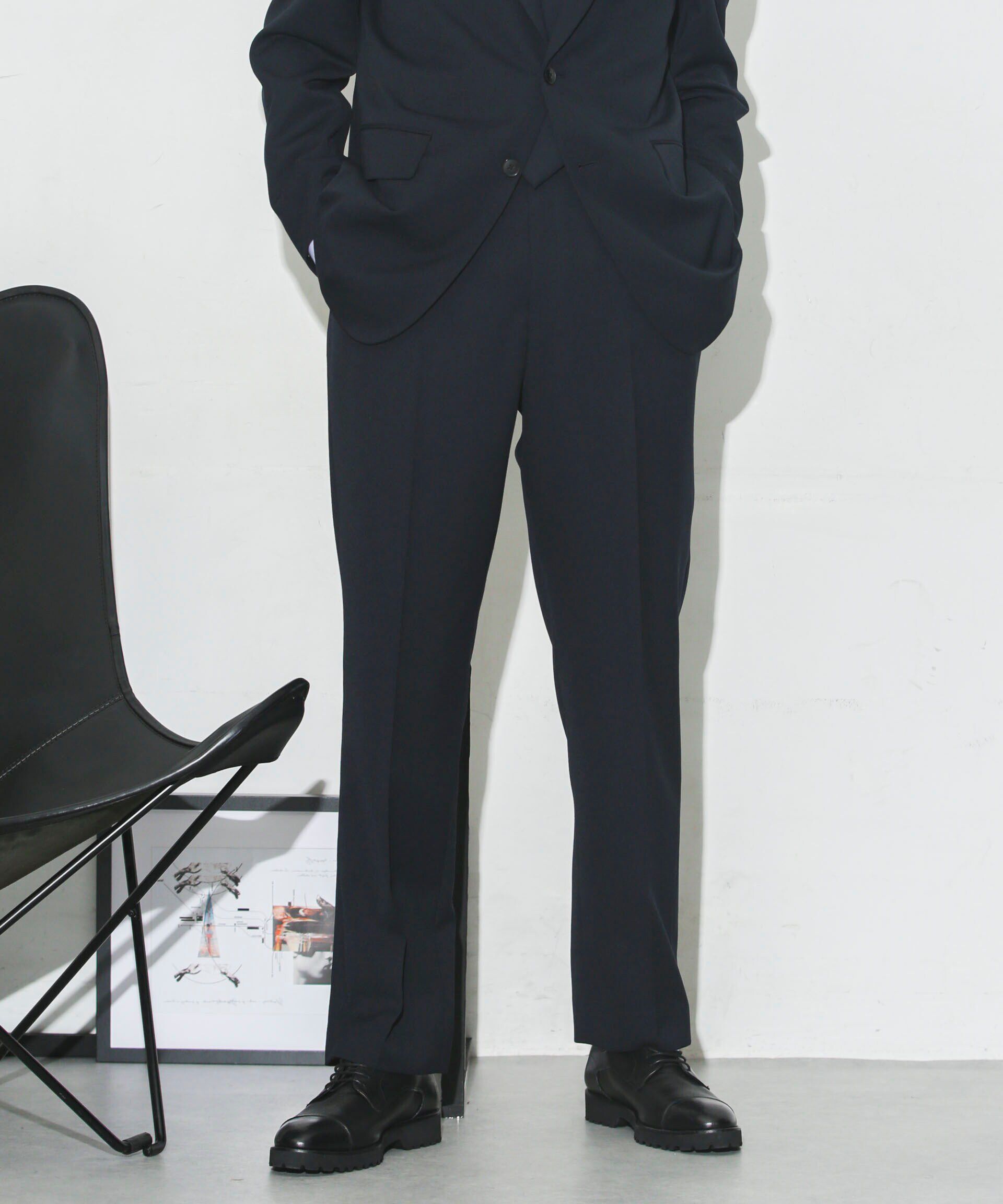 nano･universe「｢ESSENTIAL LINE｣TWソリッドトラウザー」|スーツ|