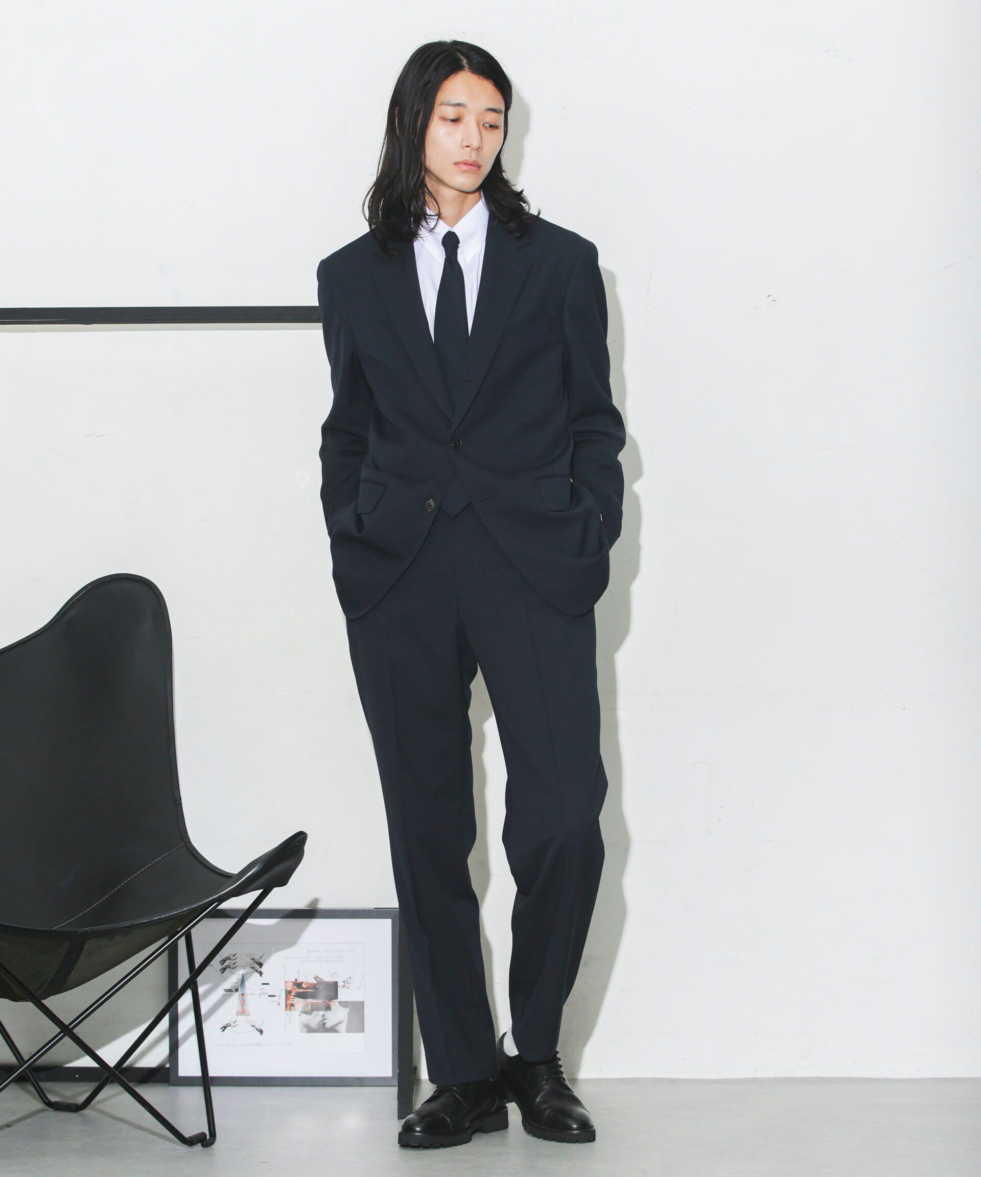 nano･universe「｢ESSENTIAL LINE｣TWソリッドトラウザー」|スーツ|