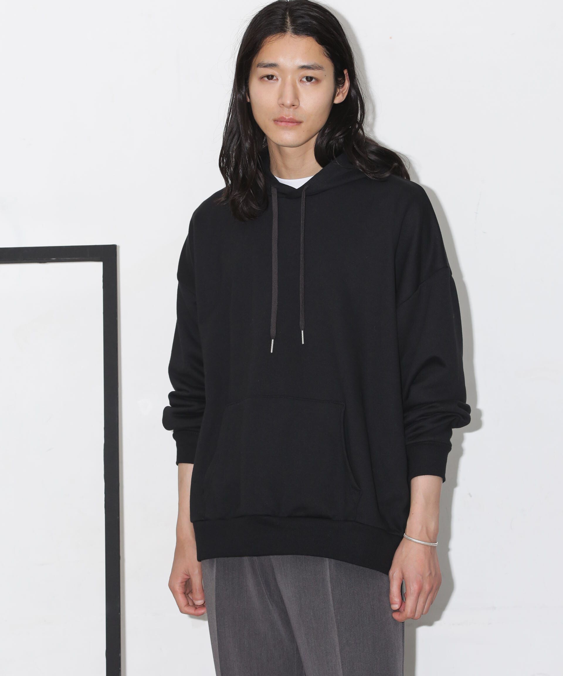 nano･universe「ビックシルエットフーディー」|パーカー|